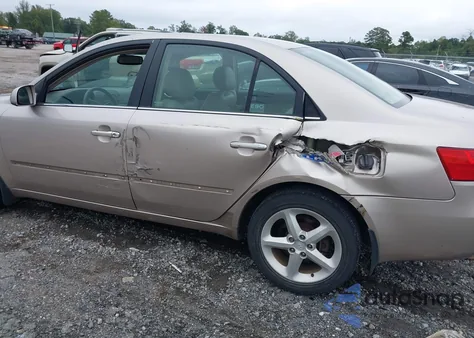 2007 Hyundai Sonata Limited/Se V6 из США, поврежденный, VIN 5NPEU46F87H206144